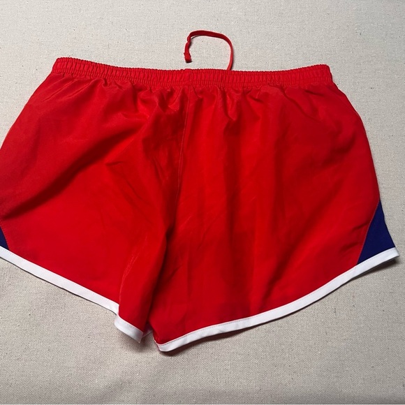 Nike Red and Blue Athletic Shorts - Picture 8 of 8